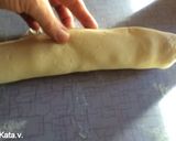 Pudingos tekercs, ananászkarikákkal #ünnepséfje recept fázis 5 fotója