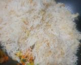 A picture of step 3 of Egg fried rice 🇨🇳.