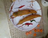 A picture of step 2 of Hari mirch pakora.