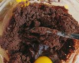 A picture of step 3 of Nutella Swirl Fudge Brownie 🤎🤎.