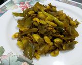A picture of step 8 of Papdi Sabzi (Indian Broad Beans) Flat Green Beans.
