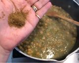 Foto del paso 6 de la receta: Garbanzos con tallitos de espinaca y pimiento 🫑