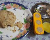 A picture of step 7 of Rava decicated coconut dry fruits  modak.