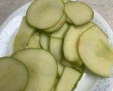A picture of step 3 of Vegan apple chips.