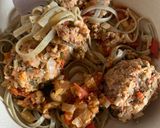 Foto del paso 6 de la receta: Albóndigas de porotos marrones y avena 🧆🧆