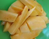 A picture of step 1 of Mango Dessert.