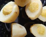 A picture of step 6 of Stuffed Aloo Dum in Cholar Daal Gravy.