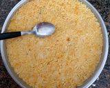 Foto del paso 3 de la receta: Tarta de panceta y queso con base de arroz
