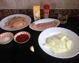 Foto del paso 1 de la receta: Pechuga de pollo a la crema con bacon