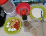 Foto langkah ke 1 dari resep Semur Daging Kentang Telur Puyuh.