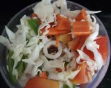 A picture of step 1 of Soya Spring Rolls.