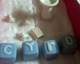 Foto del paso 1 de la receta: TORTA BAUTISMO CYRO