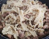 Foto del paso 6 de la receta: Pasta Mafalde di Napoli con butifarra, boletus y parmesano