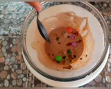 A picture of step 3 of Candyland ice cream.