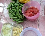 Foto langkah ke 1 dari resep Buncis cah daging.