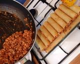 Φωτογραφία βήματος 2 της συνταγής Κανελόνια με κιμά κοτόπουλου