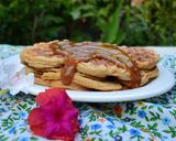 Foto del paso 3 de la receta: Waffles de café y dulce de leche😛