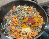 A picture of step 4 of One pan beef keema.