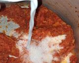 A picture of step 4 of Gajar ka halwa.
