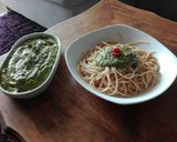 Foto del paso 3 de la receta: Pasta integral con salsa de perejil