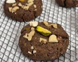 A picture of step 15 of 🍪 Healthy Dark Chocolate Ragi Mixed Nut Cookies 🍪.