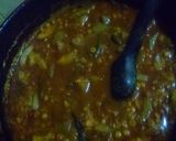 A picture of step 5 of Lauki chanay ki daal.