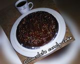 A picture of step 9 of Chocolate candy cake.