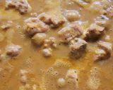 A picture of step 3 of Mutton masala (South Indian).