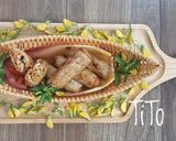 Hình bước làm 3 của món Chả giò chay