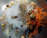 A picture of step 3 of Kabuli/afghani Pulao😋💛🍲.