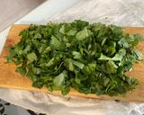 Une image de l'étape 3 de Champignons de Paris bruns sautés à la coriandre.