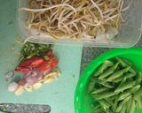 Foto langkah ke 1 dari resep Sayur tauge buncis orak arik.