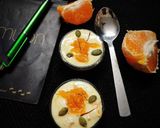 A picture of step 3 of Curd Orange Shrikhand.