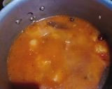 A picture of step 5 of Yakhni Pulao.