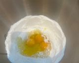 A picture of step 1 of Home Made Pasta - you Will NEVER buy store bought again lol - Enjoy.