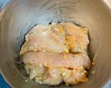 A picture of step 2 of Stir-Fried Chicken Strips with Diced Potatoes.