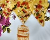 A picture of step 5 of Egg less omelette.