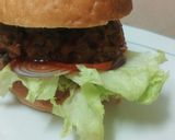 A picture of step 3 of Beef burger.