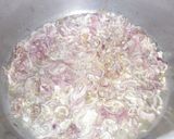 A picture of step 2 of Beef pulao.