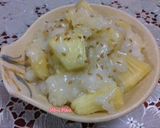 Hình bước làm 4 của món Chè Nếp Sake