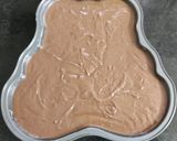 A picture of step 6 of Teddy bear chocolate cake 🧸 🍫 🍰.