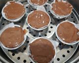 Foto langkah ke 5 dari resep Bolu Kukus Coklat (Egless no Mixer).