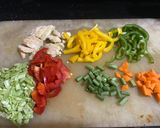 A picture of step 1 of Valentines Pink Pasta.