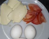 Foto del paso 1 de la receta: Omelette de queso y tomate