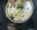 A picture of step 2 of Louki Pakoda/kofta Curry.