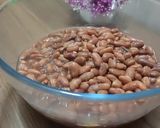 A picture of step 1 of Restaurant Style Rajma Masala with Jeera Rice.