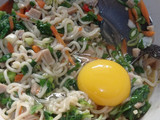 Martabak Mie Bayam Keju