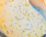 Foto langkah ke 4 dari resep Nudeln in Sahnesauce mit Hähnchen / Noodle with chicken and cream sauce.