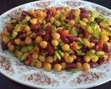 A picture of step 4 of Beans Salad with Sweet & Sour Dressing.