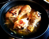 Foto del paso 3 de la receta: Jamoncitos de pollo en salsa de almendras con patata frita
